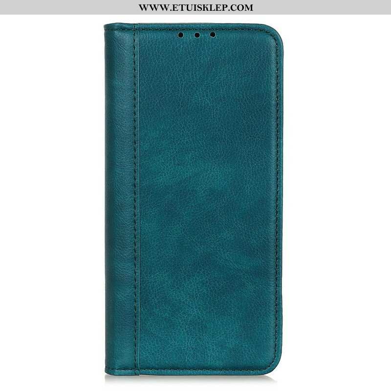 Etui Na Telefon do Samsung Galaxy M12 / A12 Etui Folio Kolorowa Dwoina Skóry